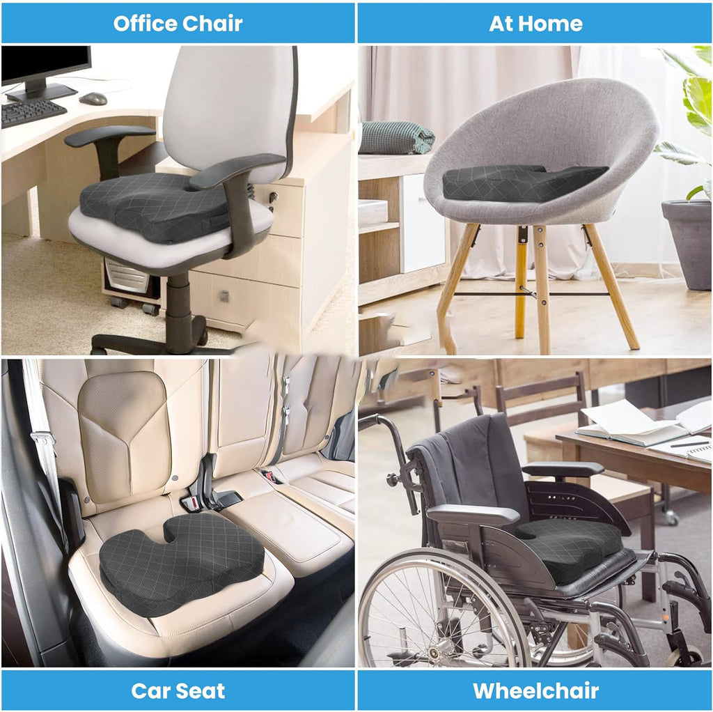 Gel Memory Foam Increased Hip Cushion