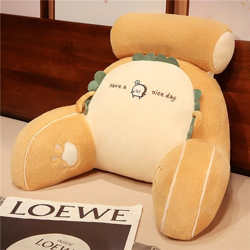 Cartoon Bedside Cushion Neck Protection Waist Pillow