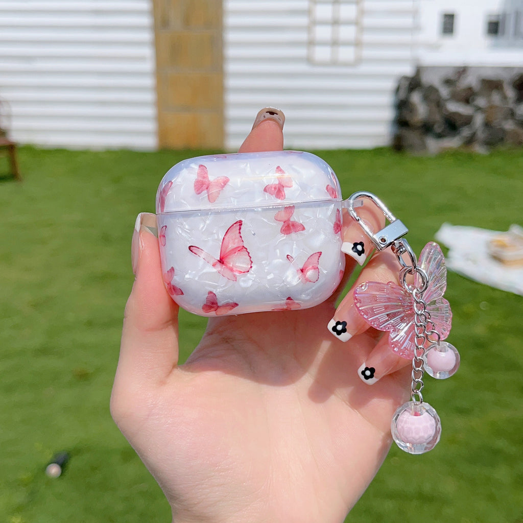 Shell Pattern Butterfly Bluetooth Wireless All-inclusive Headset