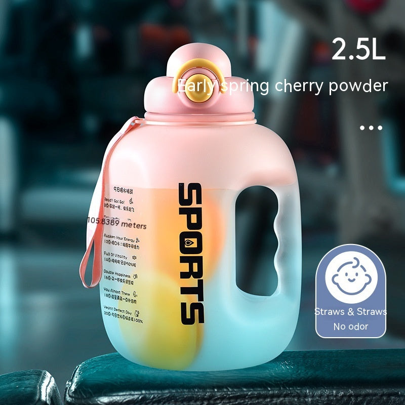 Outdoor Camping Portable Large Capacity Fitness Sports Plastic Kettle