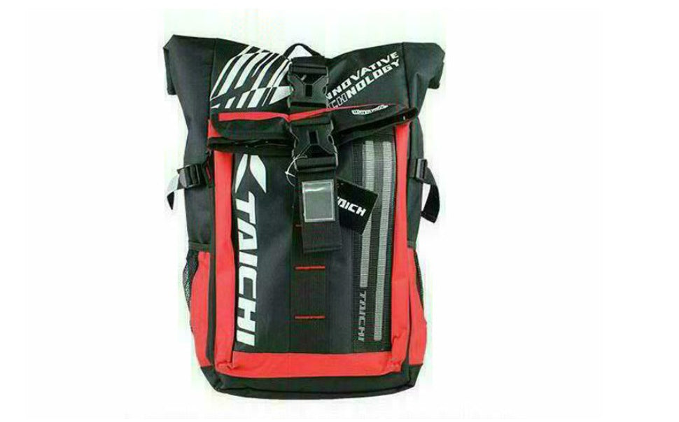 Motocross Rider Riding Racing Bag RSB272 With LED Night Light Cold Light More Waterproof - Backpack