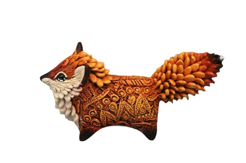 Fox Resin Artware Decorations Desktop Decoration