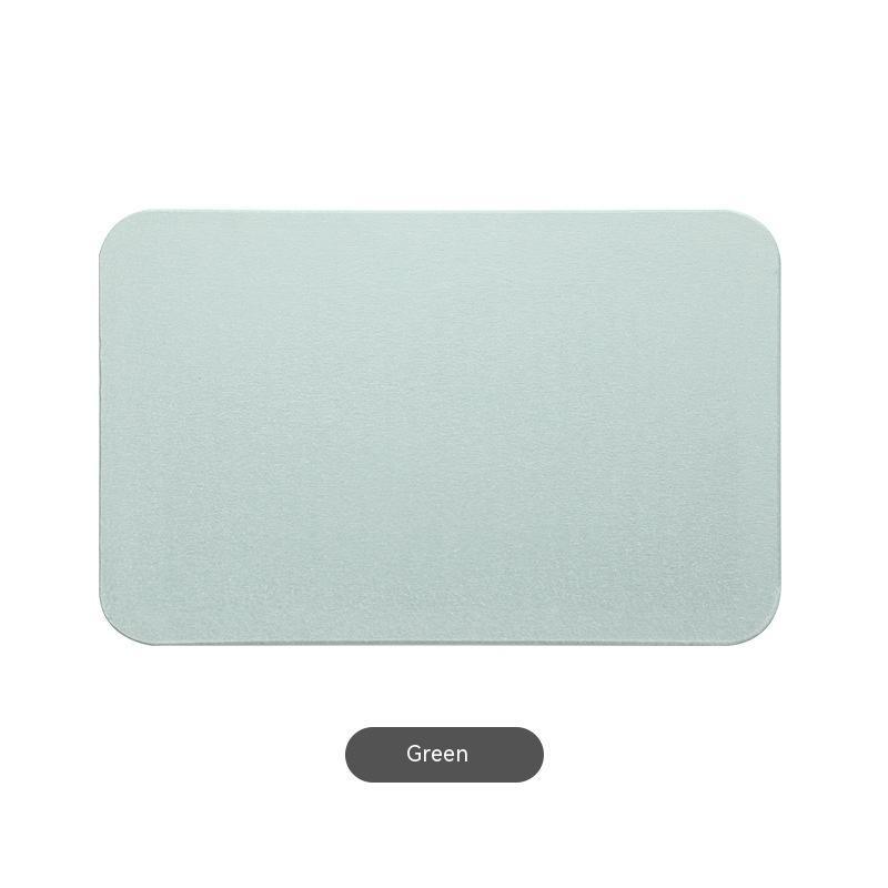 Diatom Ooze Floor Mat Absorbent Bathroom Non-slip Quick-drying Floor Mat Bathroom Entrance Toilet Mat Diatomite Hard