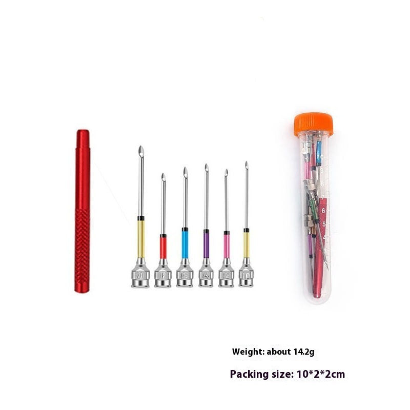 Simple Replaceable Plug Full Model Embroidery Stamp Needle Poke
