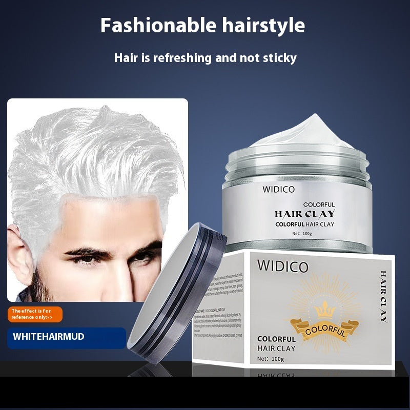 Disposable Color Hair Clay Pomade Shaping Lasting