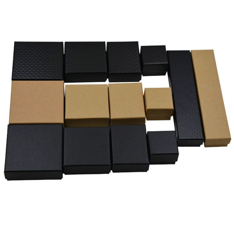 Jewelry Box Earring Packaging Box Kraft Paper