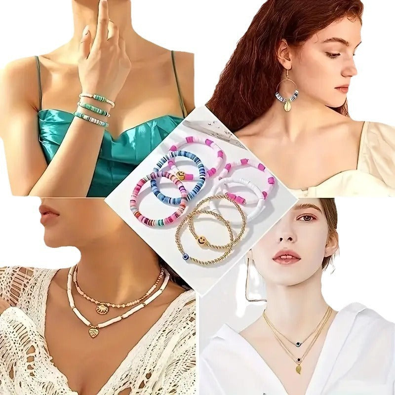 DIY Camouflage Soft Ceramic Beads Ornament Accessories Scattered Beads With Holes Spacer