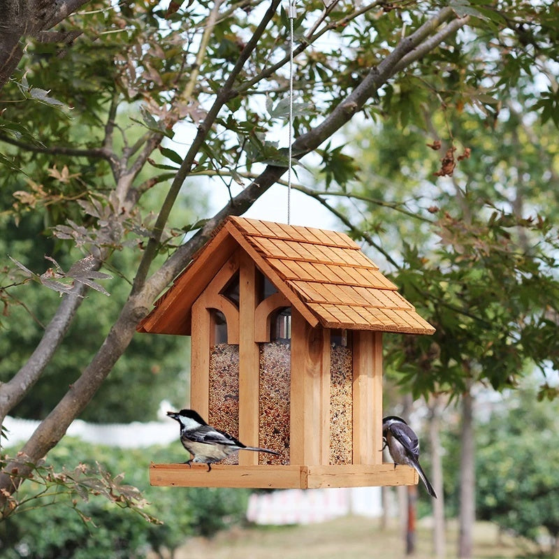 Bushi Feeder Manor Courtyard Outdoor Wooden