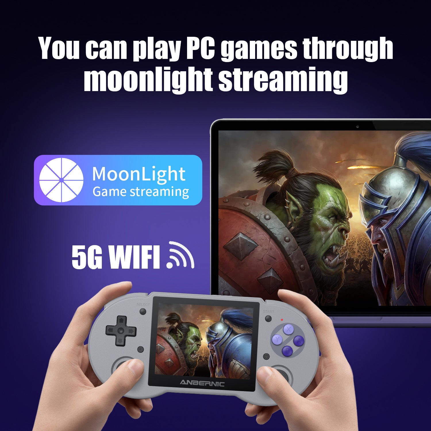 Fashion Simple Retro Portable Handheld Game Machine