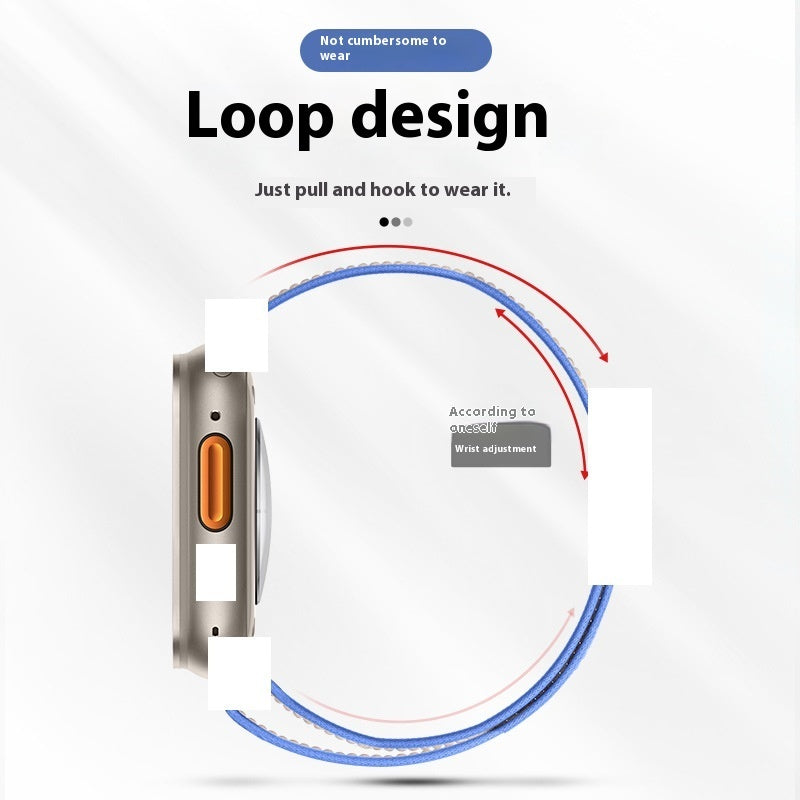 Loop Nylon Woven Watch Band