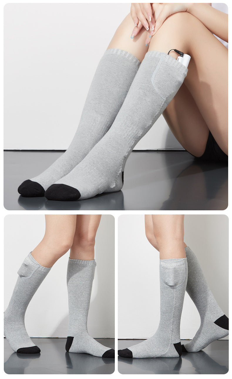 Smart Heating Socks Mobile Phone Remote Control