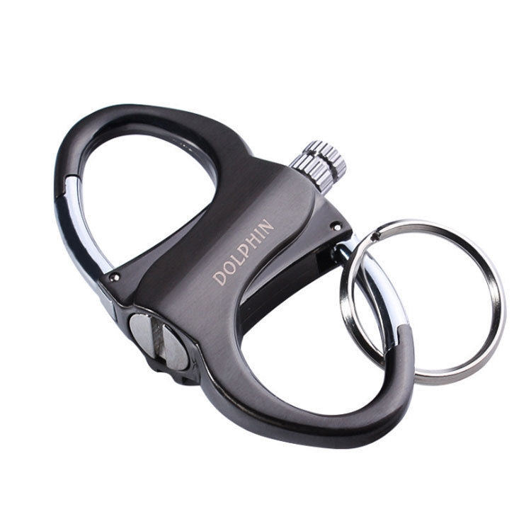 HY-656 Pendant Portable Climbing Button Carabiner Keychain Metal Kerosene