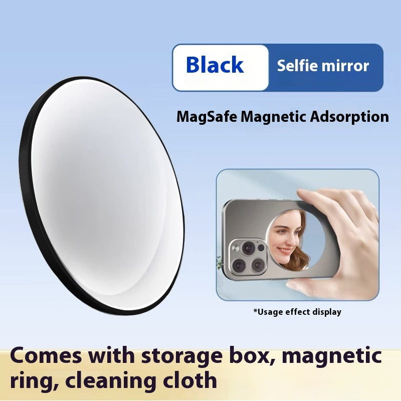 Aluminum Alloy Mobile Phone Rear Self-shooting Mirror Magnetic Suction