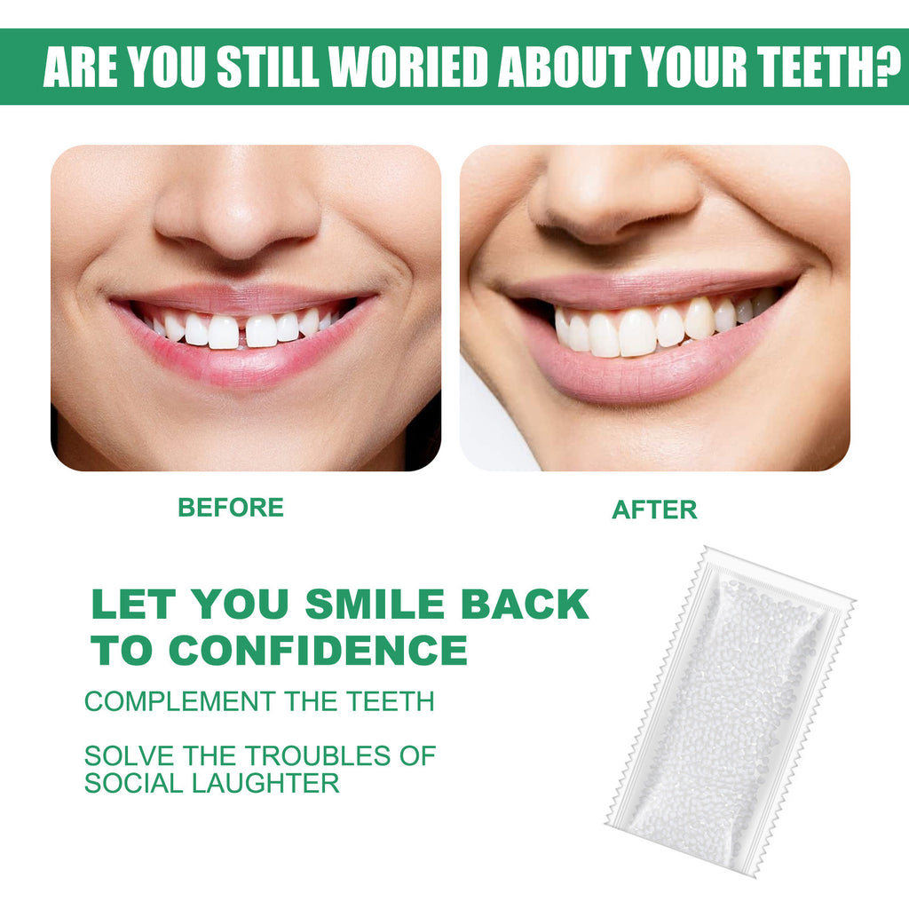 Solid Teether Dance Film And Television Makeup Dentures Modified Temporary Tooth Filling Teether False Tooth Filling Hole Teeth Filling