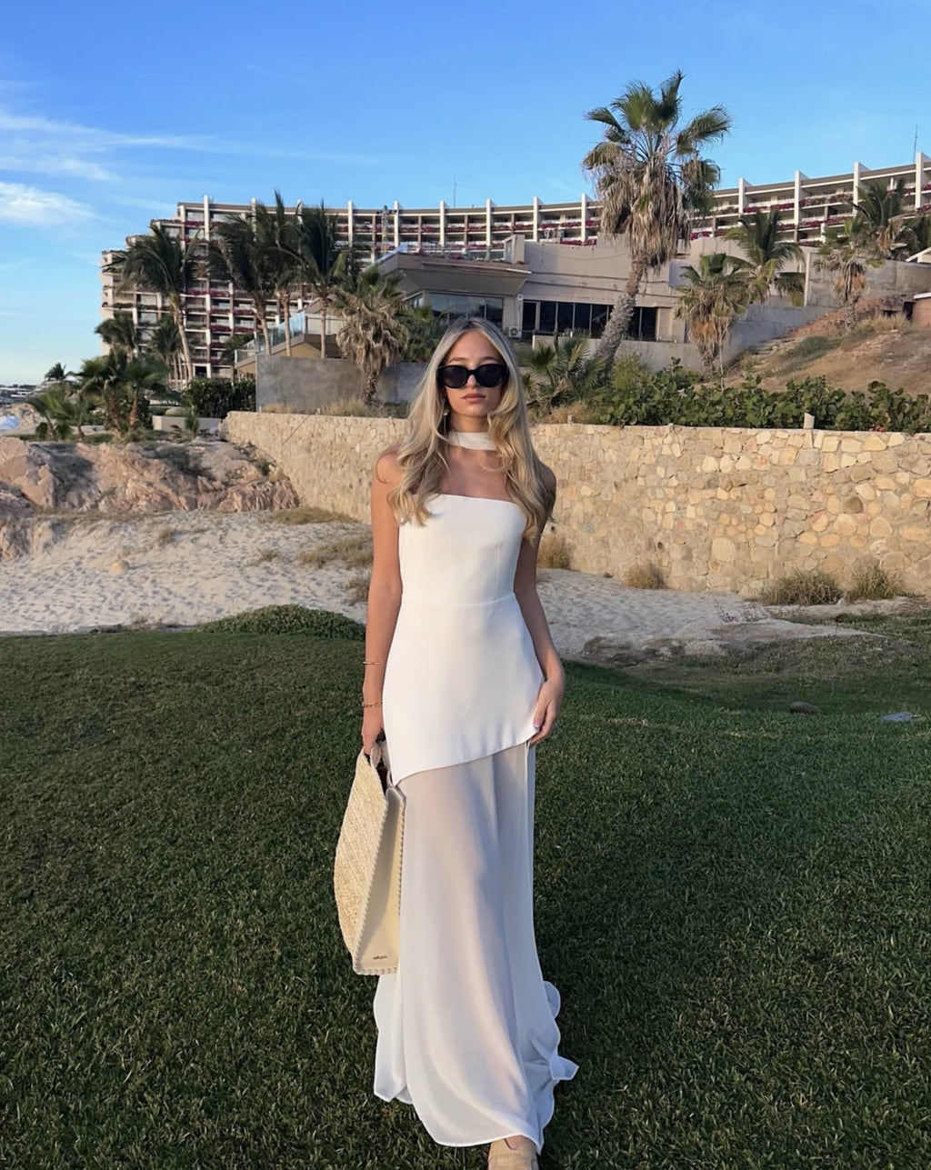 Graceful And Fashionable Tube Top Off-shoulder Sleeveless Dress