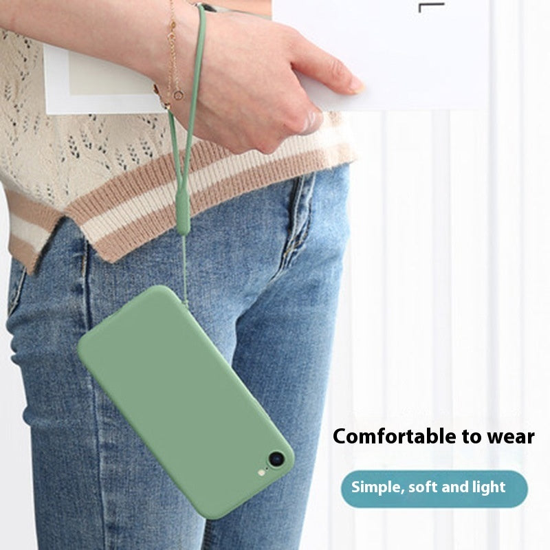 Silicone Multi-color Mobile Phone Lanyard