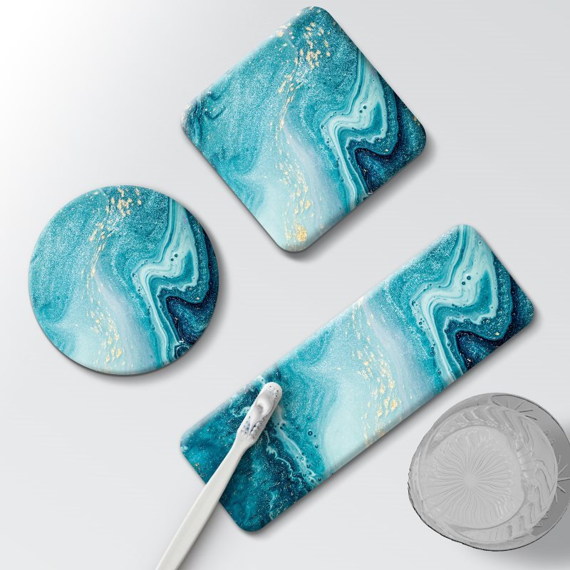 Printing Pen Diatom Mud Absorbent Pad Wash Basin Small Toilet