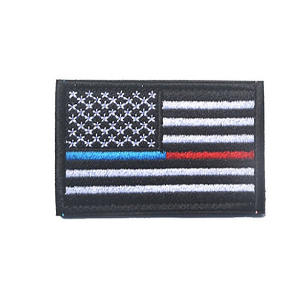 Velcro Label Stars And Stripes Embroidered Cloth Tips Qi Zhang