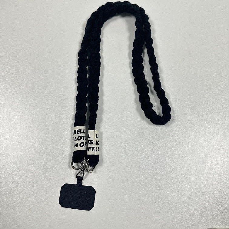 Three-strand Rope With Crossbody Lanyard