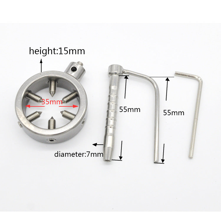 Stainless Steel Rod Insertion Metal Toy