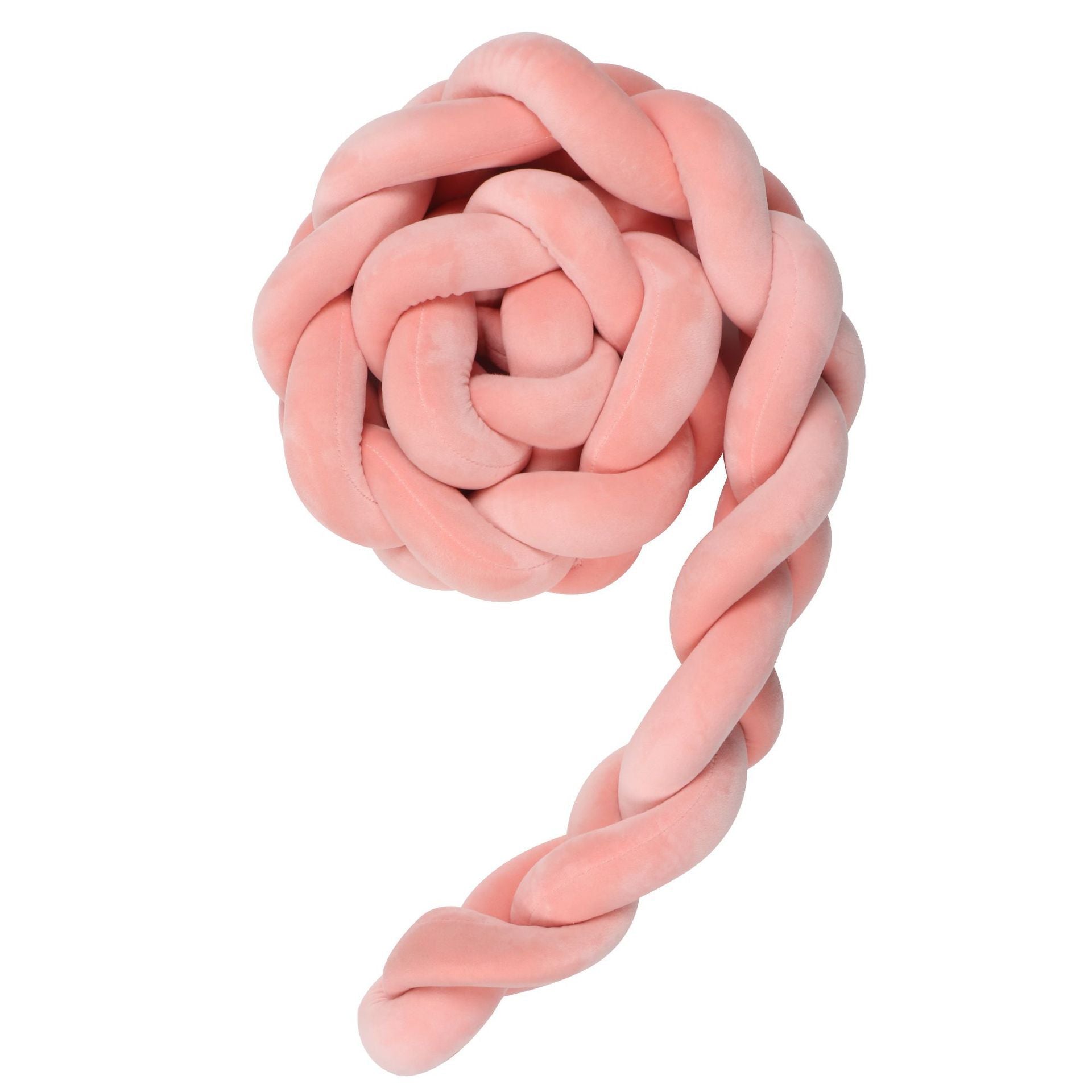 Knotted Long Pillow Three-strand Twist Spandex Bed Fence Baby