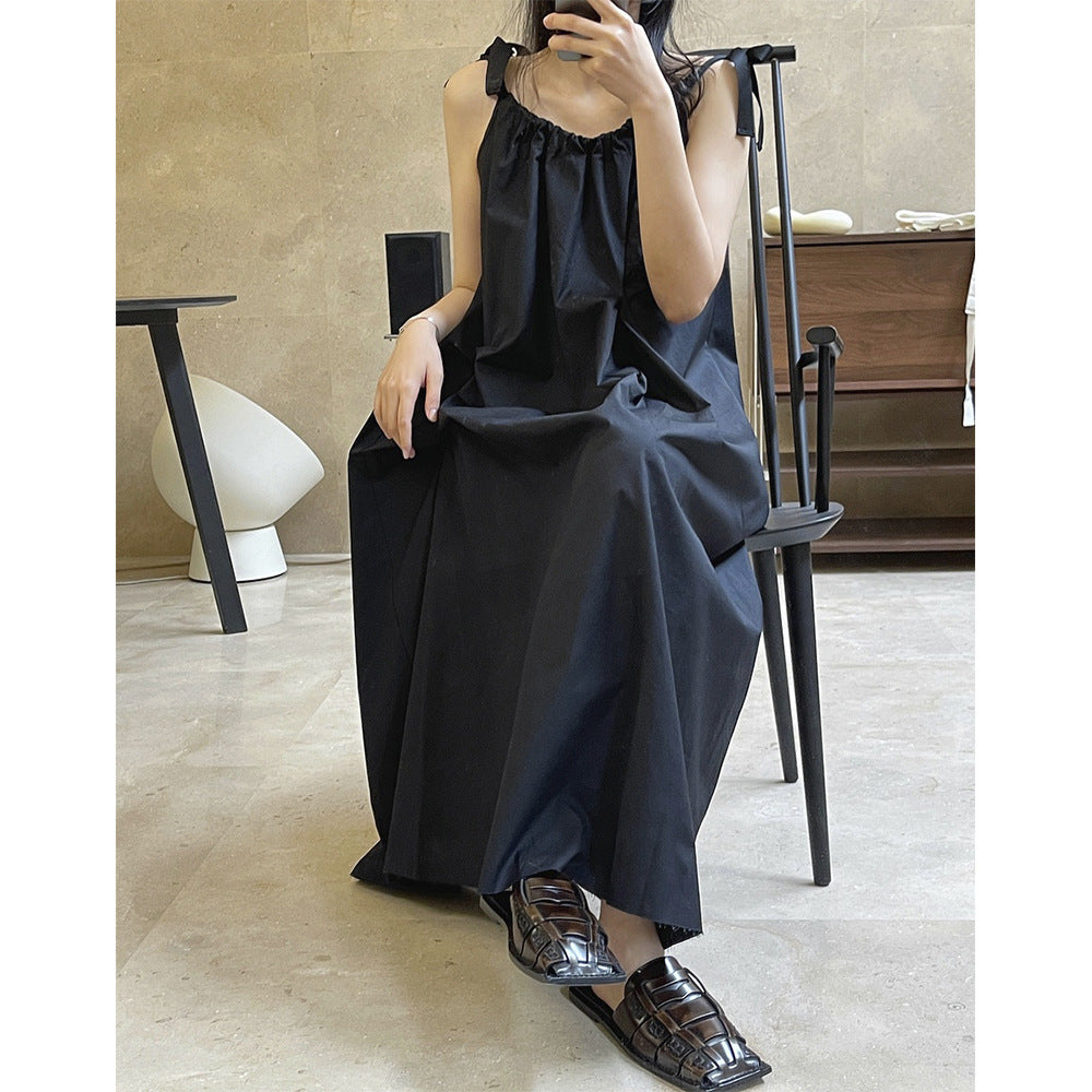 Women's Irregular Design Adjustable Lace Up Dress