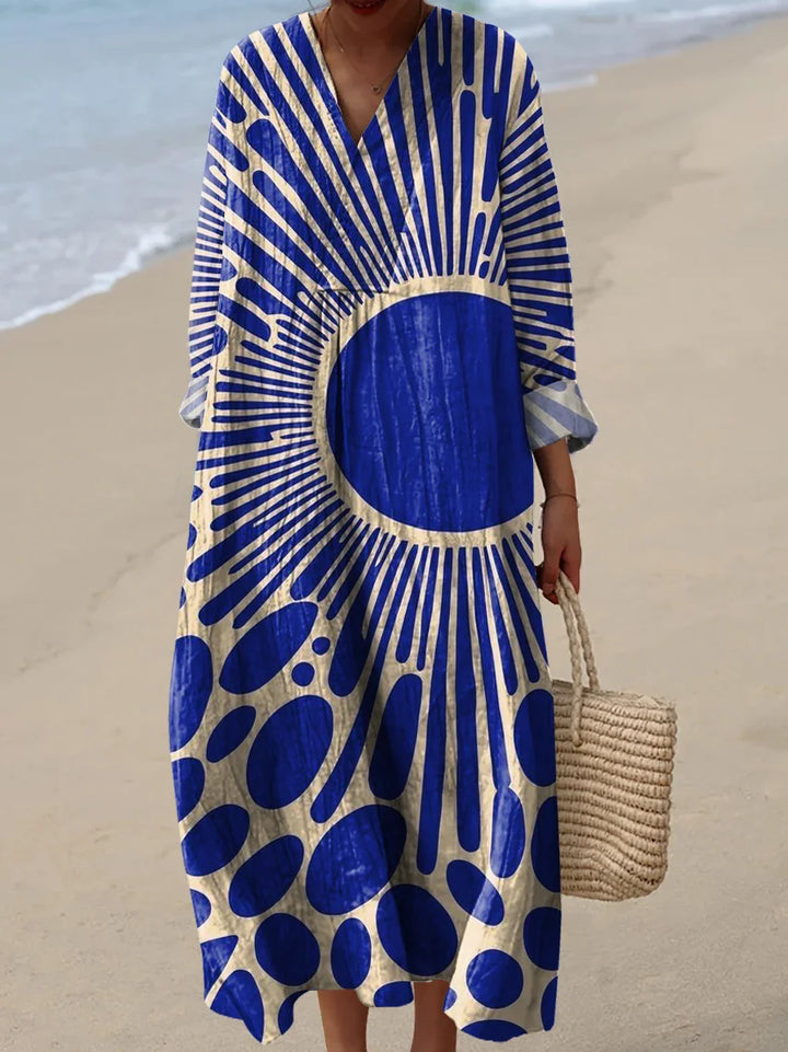 Women's Long Sleeve Shirt Dress