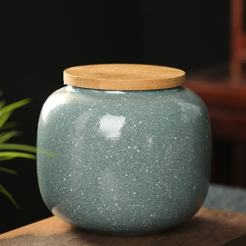 Household Sucrier Large Ceramic Sealed Can