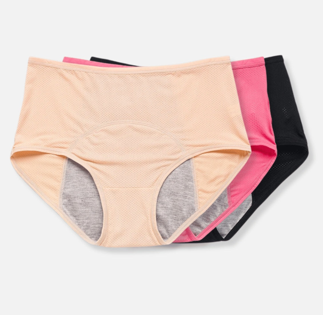 Women's Physiological Underwear Menstruation Period Leak-proof Holiday Safety Mid-waist Ice Silk Summer Thin