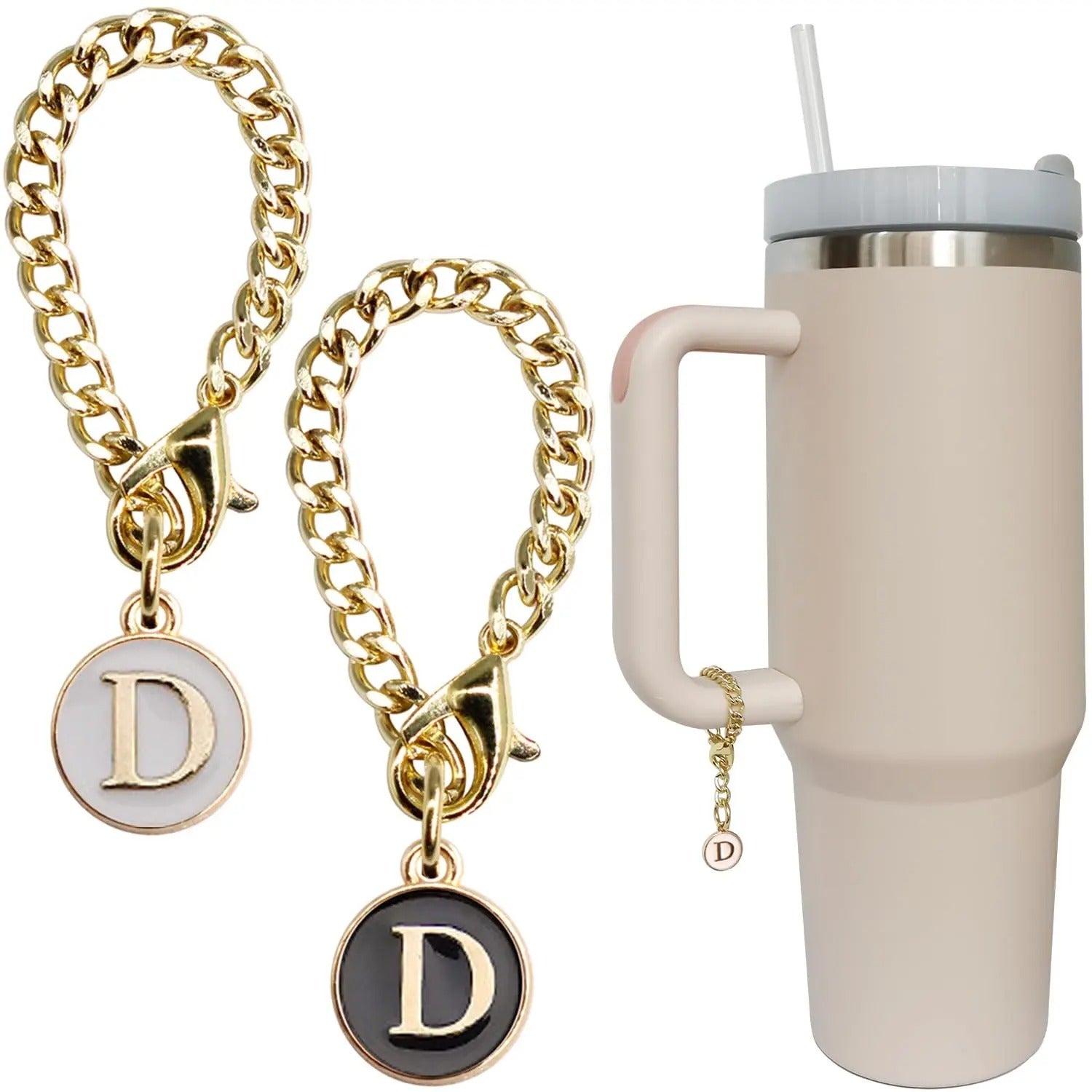 Letter Pendant Parts Handle Cup Mark Charm