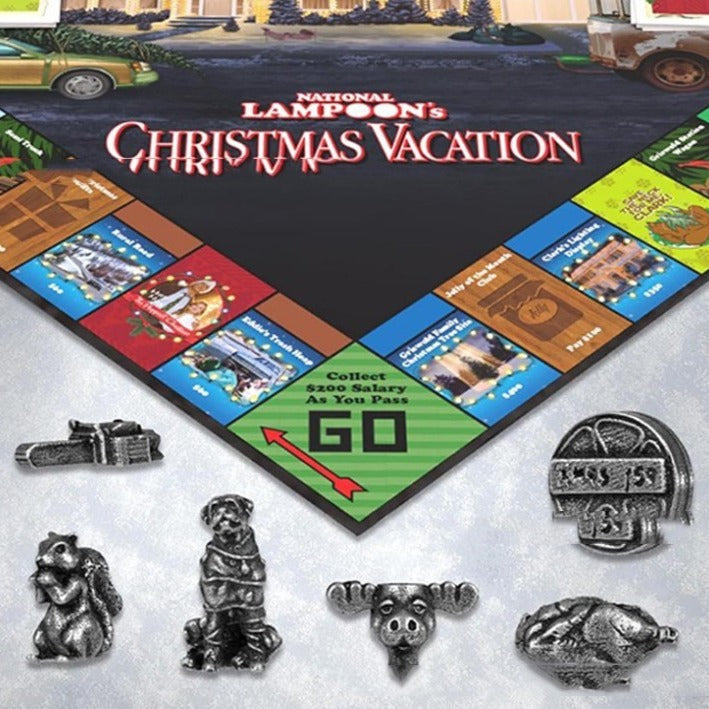 Funny Christmas Monopolys Board Game