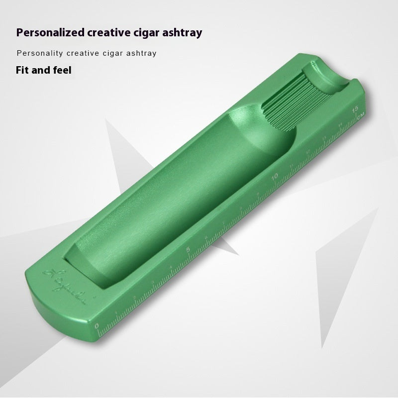 Creative Portable Metal Matte Cigar Ashtray
