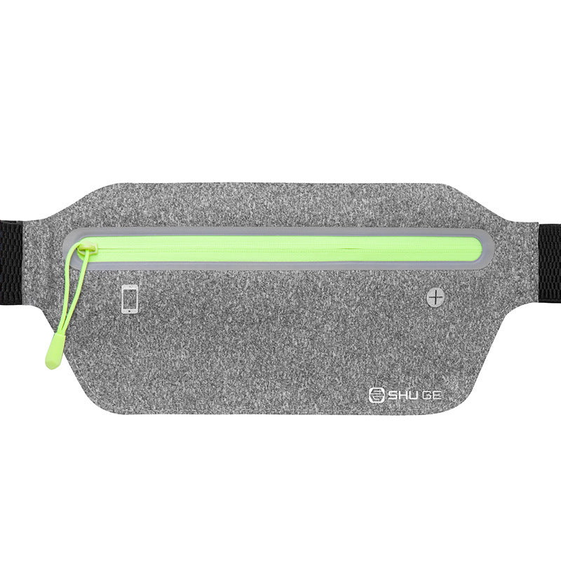 Ultra-thin Running Waterproof Portable Close-fitting Reflective Sports Phone Waist Bag