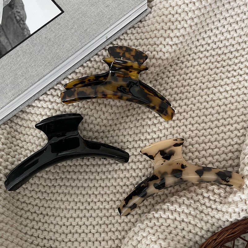 Retro Ponytail Hair Claw Simple Elegant Hair Clip