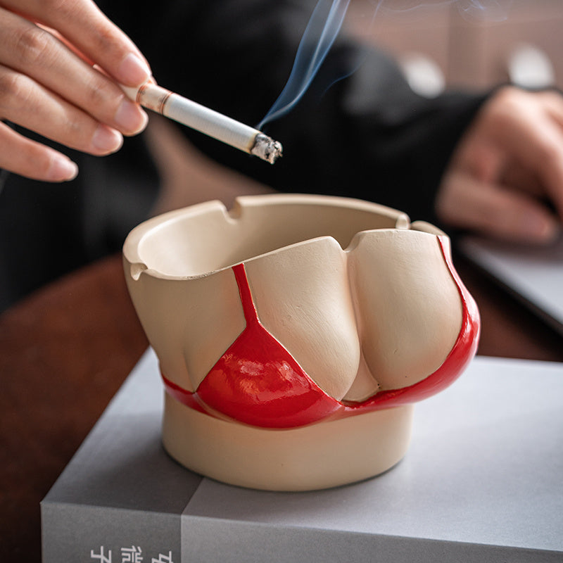 Bikini-shaped Ashtray Creative Resin Decorations