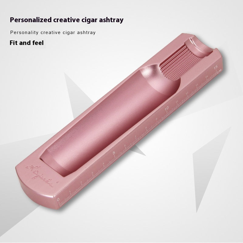 Creative Portable Metal Matte Cigar Ashtray