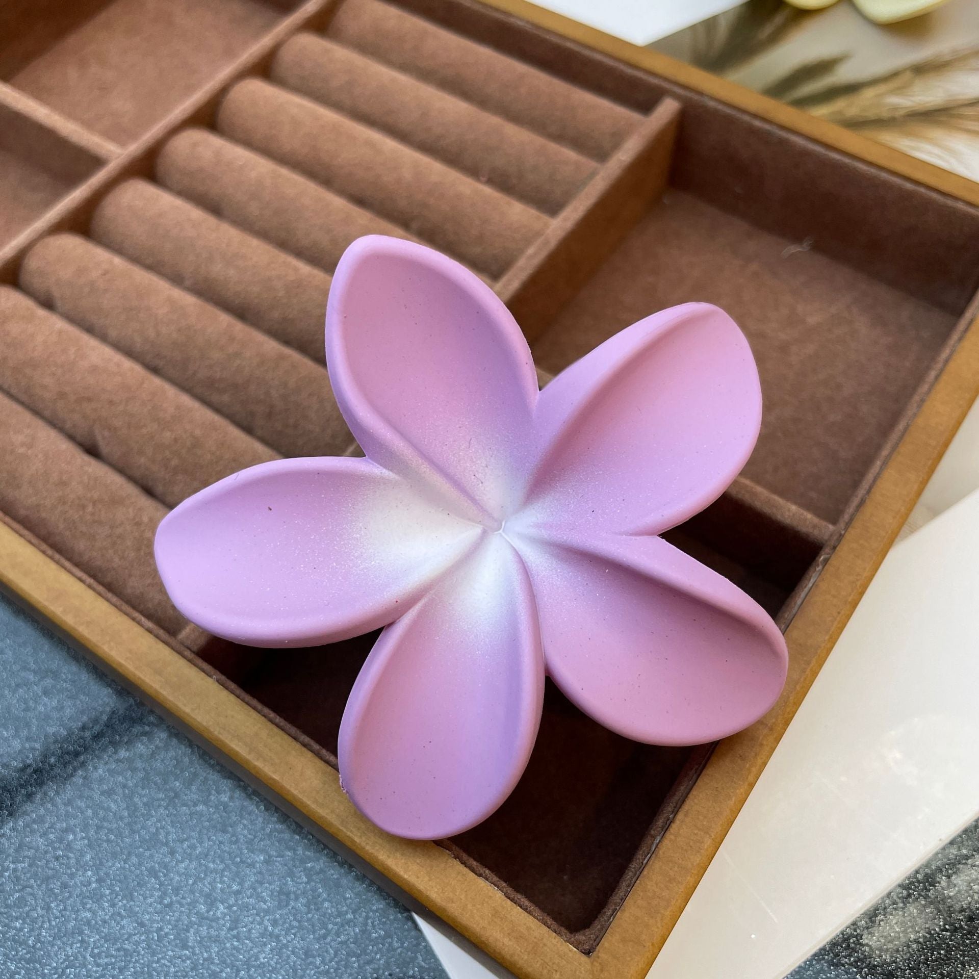 Flower Barrettes Women's Colorful Updo Gadget Hair Accessories