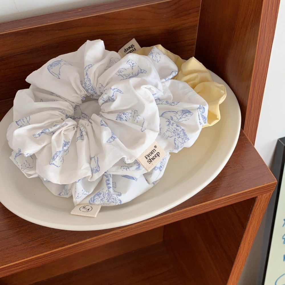 Large Intestine Hair Ring Headdress Female Simple Headband