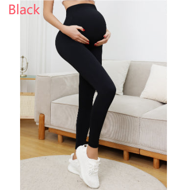 Pregnant Women Yoga Pants Slim High Waist Seamless Leggings Tight