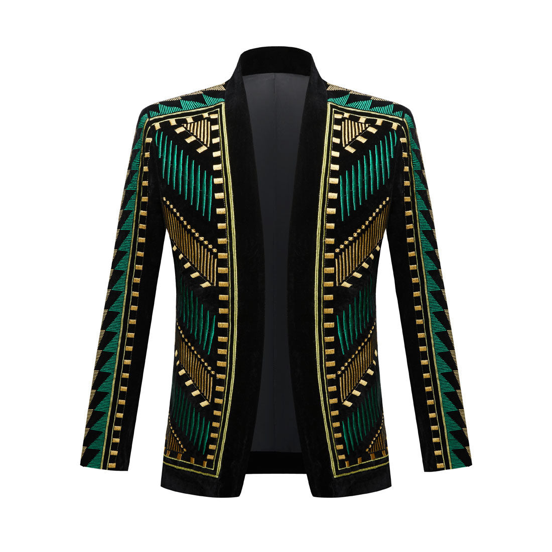 Men's Blazer Singer Stage Performance Costume