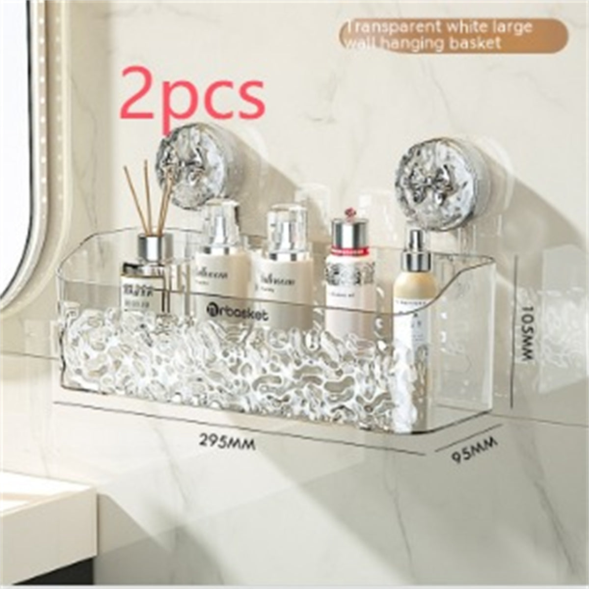 Waste Face Cloth Storage Box Bathroom Wall-mounted Shaver Storage Rack