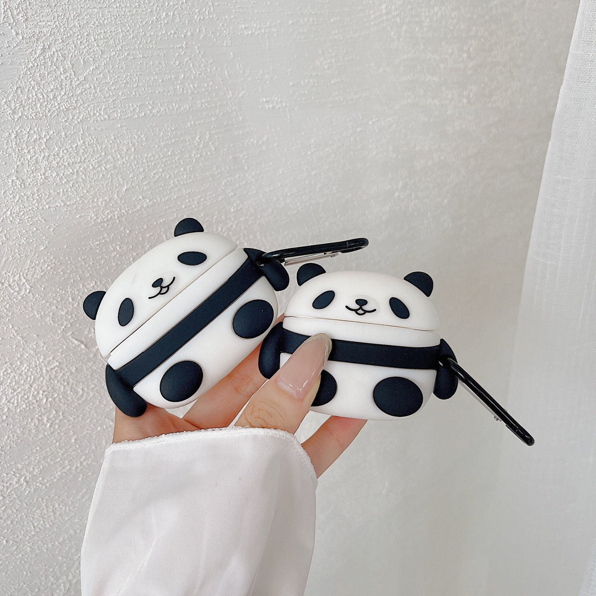 Cartoon Panda Bluetooth Headset Protective Cover