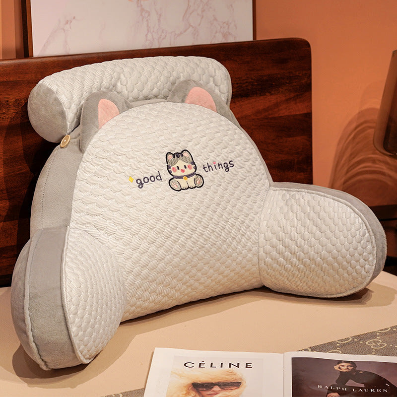 Reading Book Cute Sofa Plush Pillow