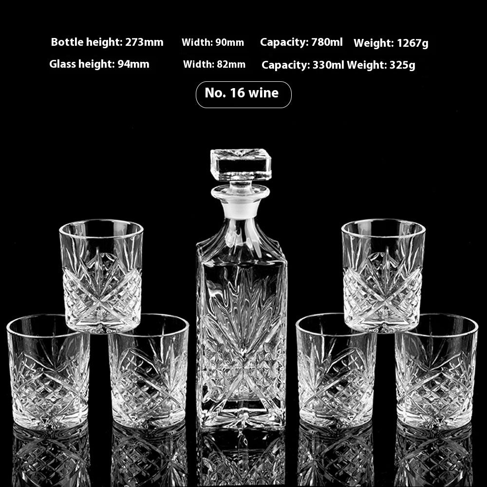 Creative Whiskey Liquor Glass Suit