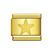 DIY Italian Module Bracelet Titanium Steel Gold Plated