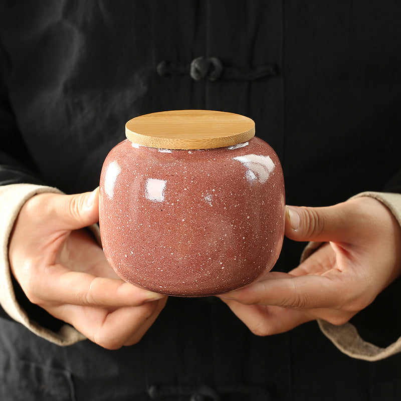 Household Sucrier Large Ceramic Sealed Can