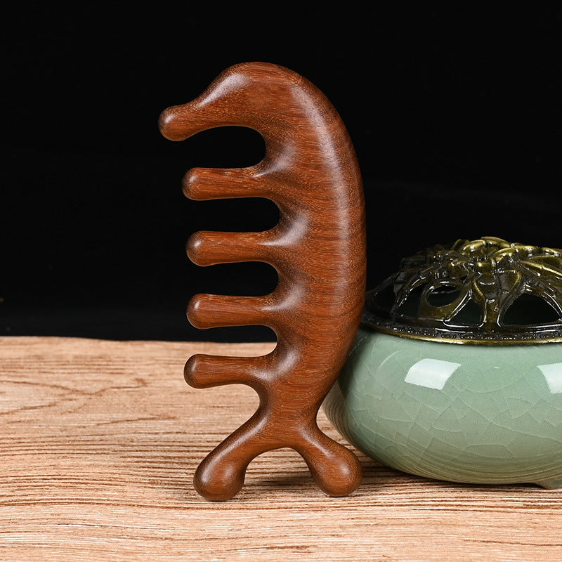 Unisex Five Teeth Massage Comb