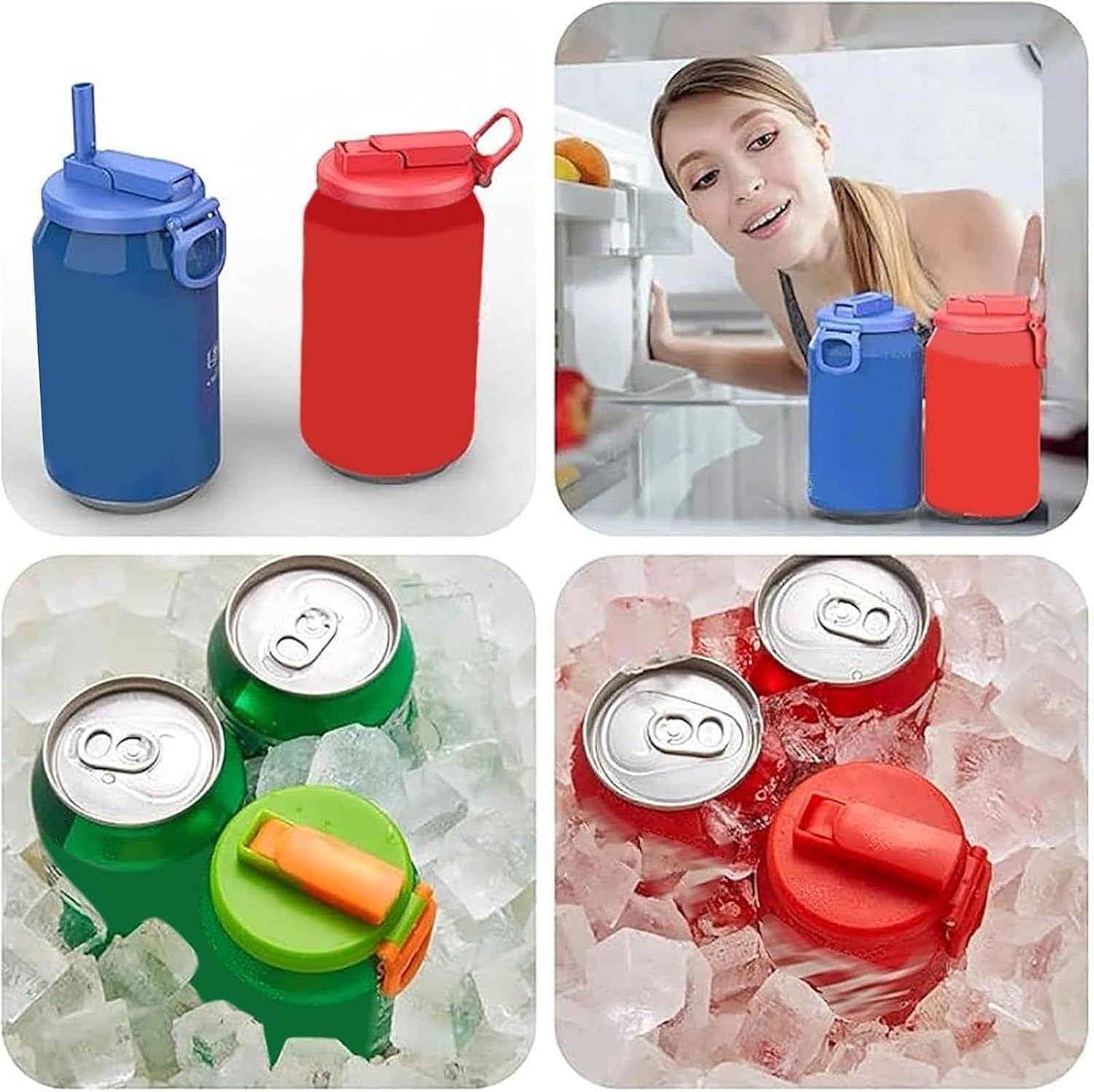 Straw Soda Can Lid Coke Can Drinking Tool