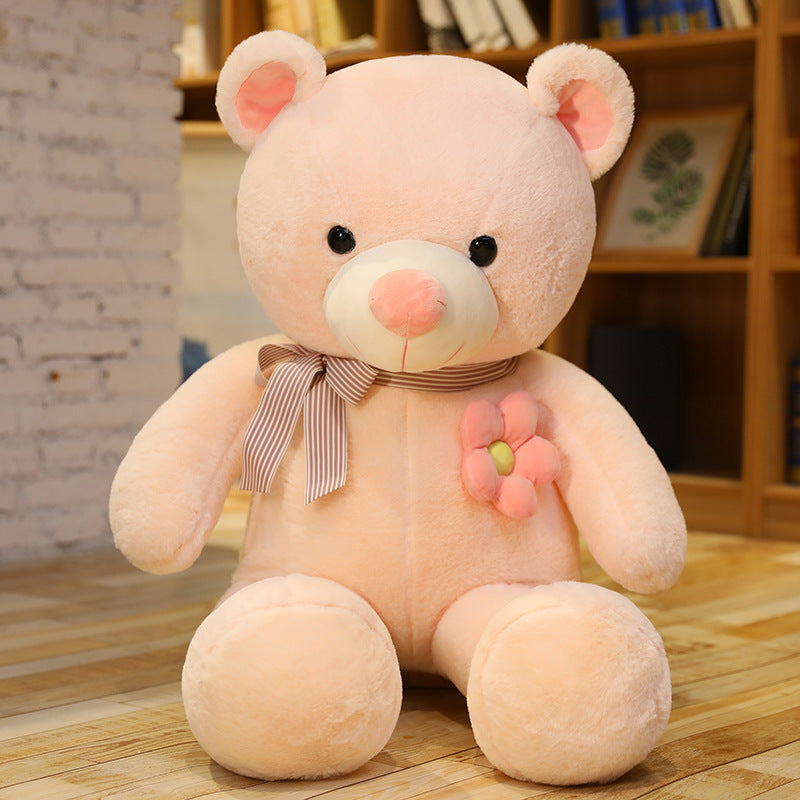 Teddy Bear Doll Big Bear Plush Toy Flower BEBEAR Ragdoll Doll