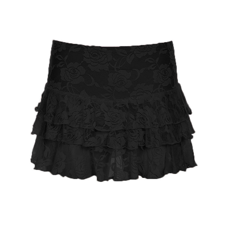 Backless One Piece Strap Vest Low Waist Cake Skirt Women's Clothing